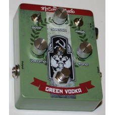 McCaffrey Audio Effects Pedal, Green Vodka Muff
